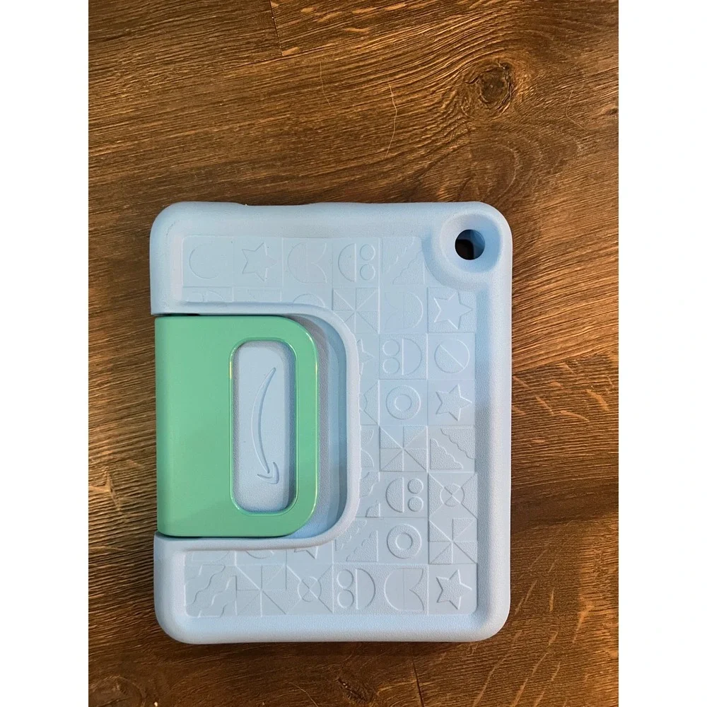 Amazon Fire 7 Tablet Kid-Proof Case 9th Gen 2019 Blue Green Handle Stand G3P7U9